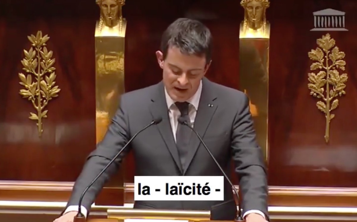 Laïcité – Manuel Valls, discours du 13 janvier 2015 à l’Assemblée Nationale