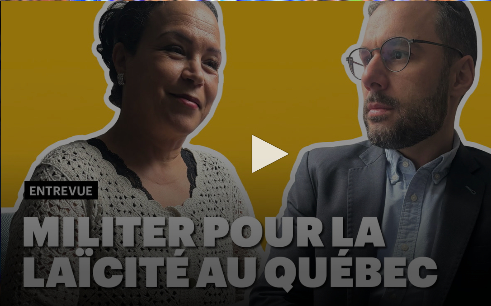 Plaidoyer de Fatima Aboubakr pour une laïcisation complète au Québec
