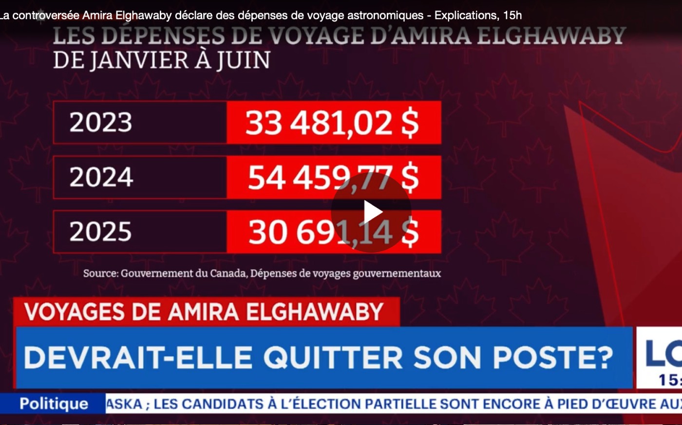 Où vont vos impôts: la controversée Amira Elghawaby déclare des dépenses de voyage astronomiques