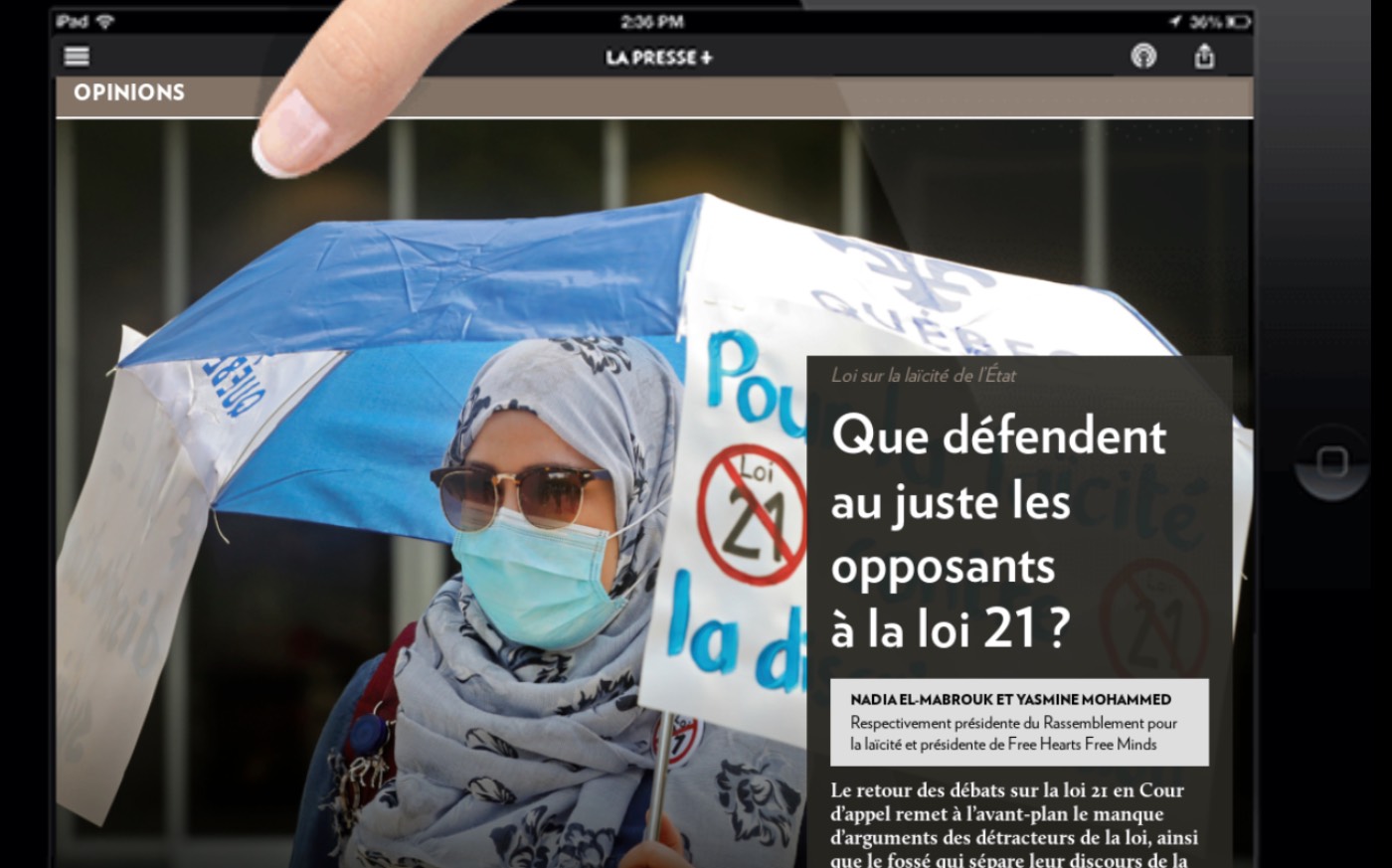 QUE DÉFENDENT AU JUSTE LES OPPOSANTS À LA LOI 21 ?