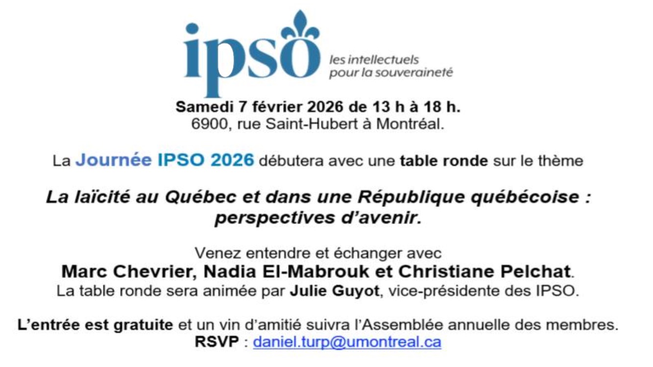 Journée IPSO 2026