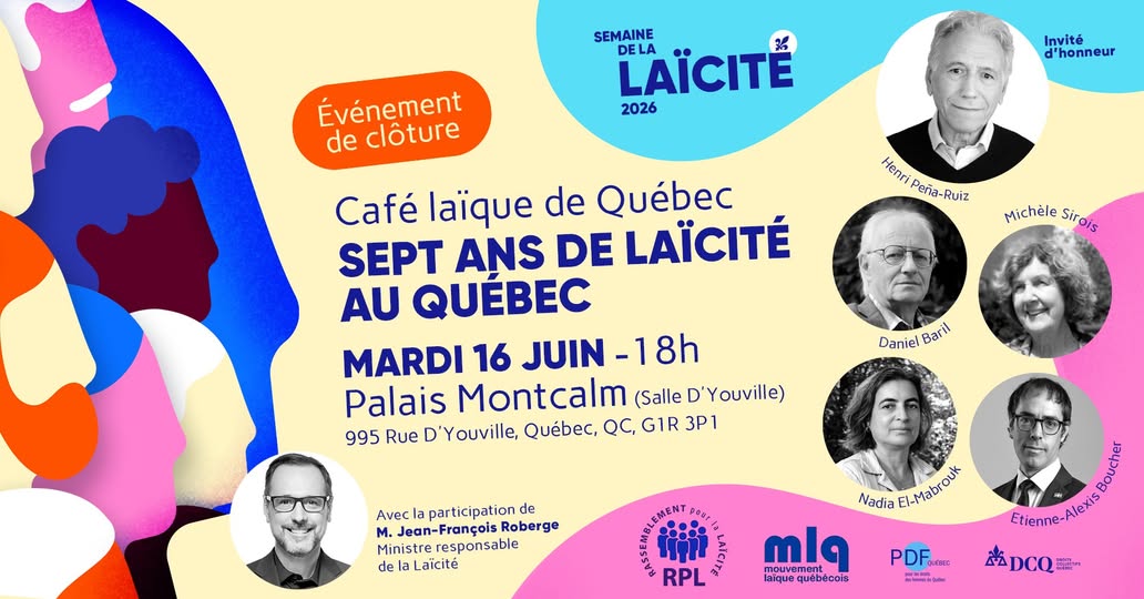 Café laïque de Québec — sept ans de laïcité au Québec