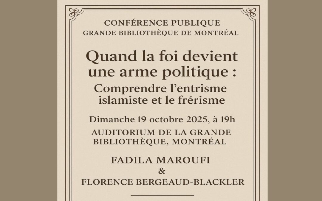 Quand la foi devient une arme politique
