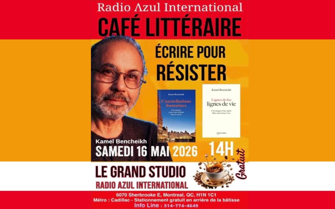 Café littéraire avec Kamel Bencheikh