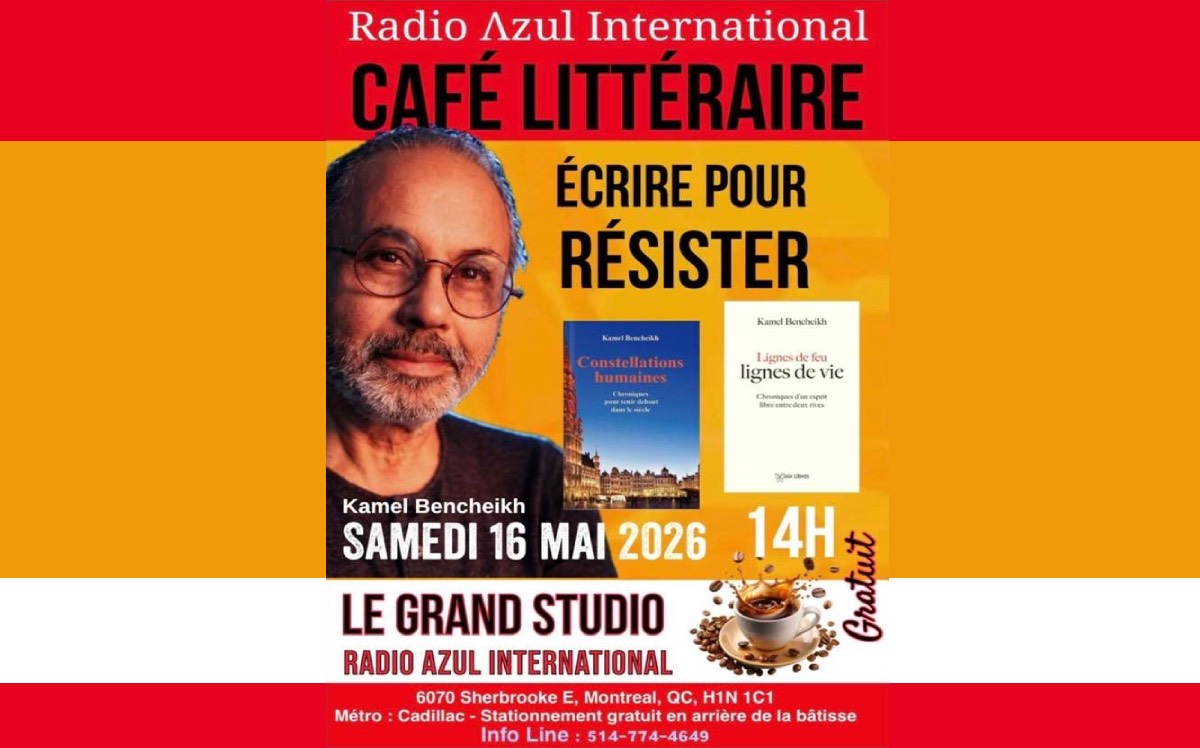 Café littéraire avec Kamel Bencheikh